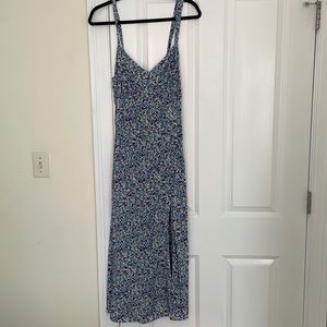 Zara floral midi dress
